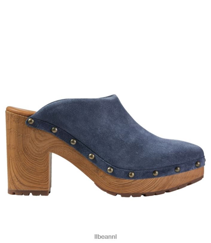L.L.Bean vrouwen kurk-ease sudbury klompen donkerblauw schoenen VT0643781