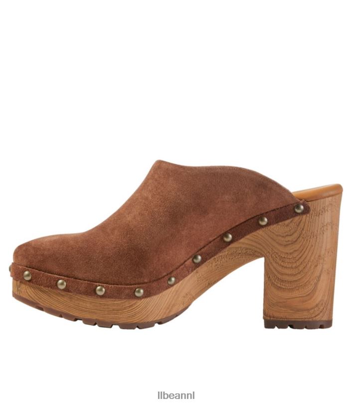 L.L.Bean vrouwen kurk-ease sudbury klompen donkerblauw schoenen VT0643781