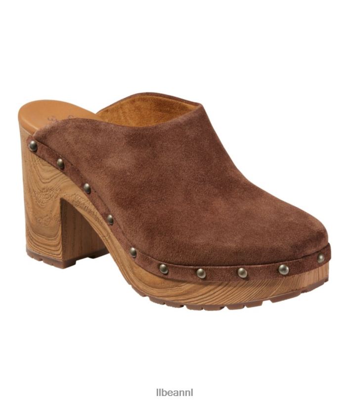 L.L.Bean vrouwen kurk-ease sudbury klompen donkerblauw schoenen VT0643781