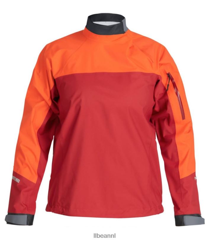 L.L.Bean vrouwen nrs uithoudingsvermogen splash jas klaproos/vino watersport VT0641765