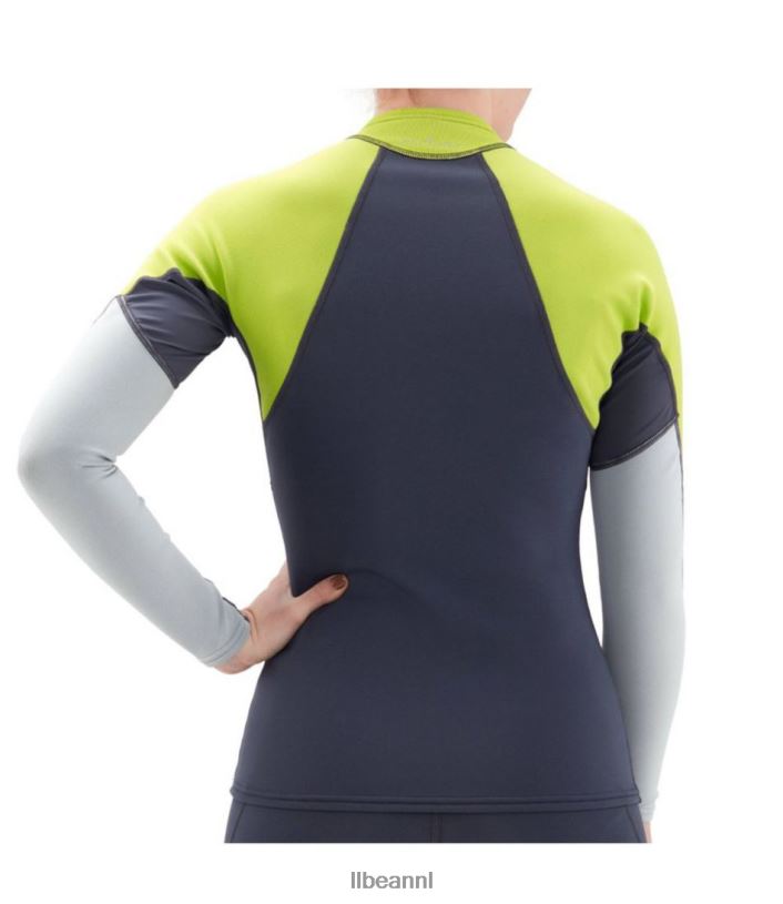 L.L.Bean vrouwen nrs hydroskin 0,5 mm overhemd Poseidon watersport VT0641831
