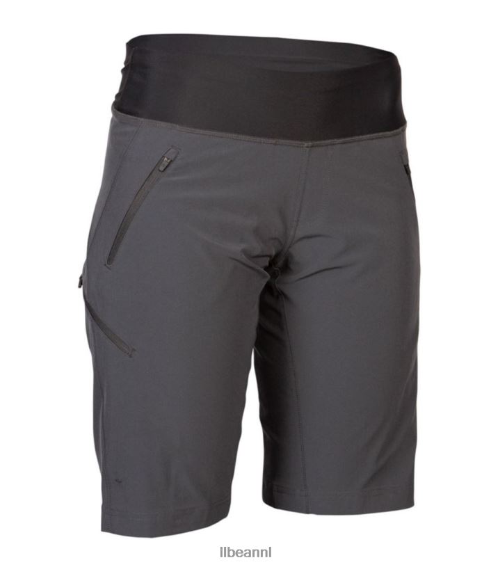 L.L.Bean vrouwen zoic navaeh mtb-short met gebreide taille en voering schaduw kleding VT064748