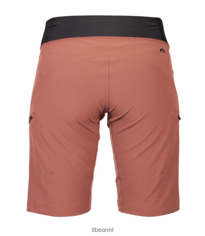 L.L.Bean vrouwen zoic navaeh mtb-short met gebreide taille en voering schaduw kleding VT064748